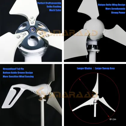 Turbine wind power generation system 12v 24v Wind Turbine