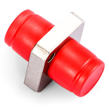 Square Singlemode FC Fiber Optic Cable Coupler Adapter