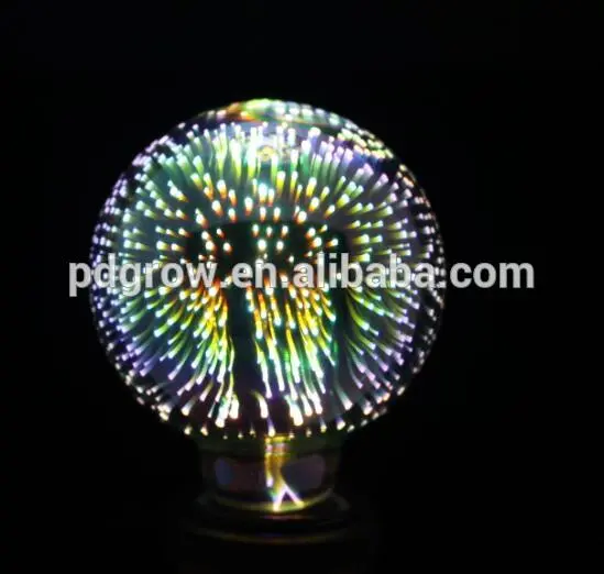 popular item AC85-265V 3.5W Fireworks G95/G30 3D LED Bulb