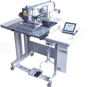 Single Needle Metal Sewing Machine , Double Rotary Hook