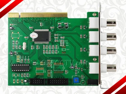 4 Channel Video Dvr Card (bnc Connection) Cee-cdvr004