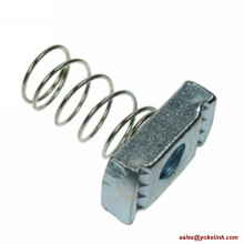 Tuerca de resorte 8 a 32 pulgadas electrogalvanizada