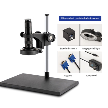 Factory Direct 1080P C-Mount LED Industrial Microscope for Repair and Soldering