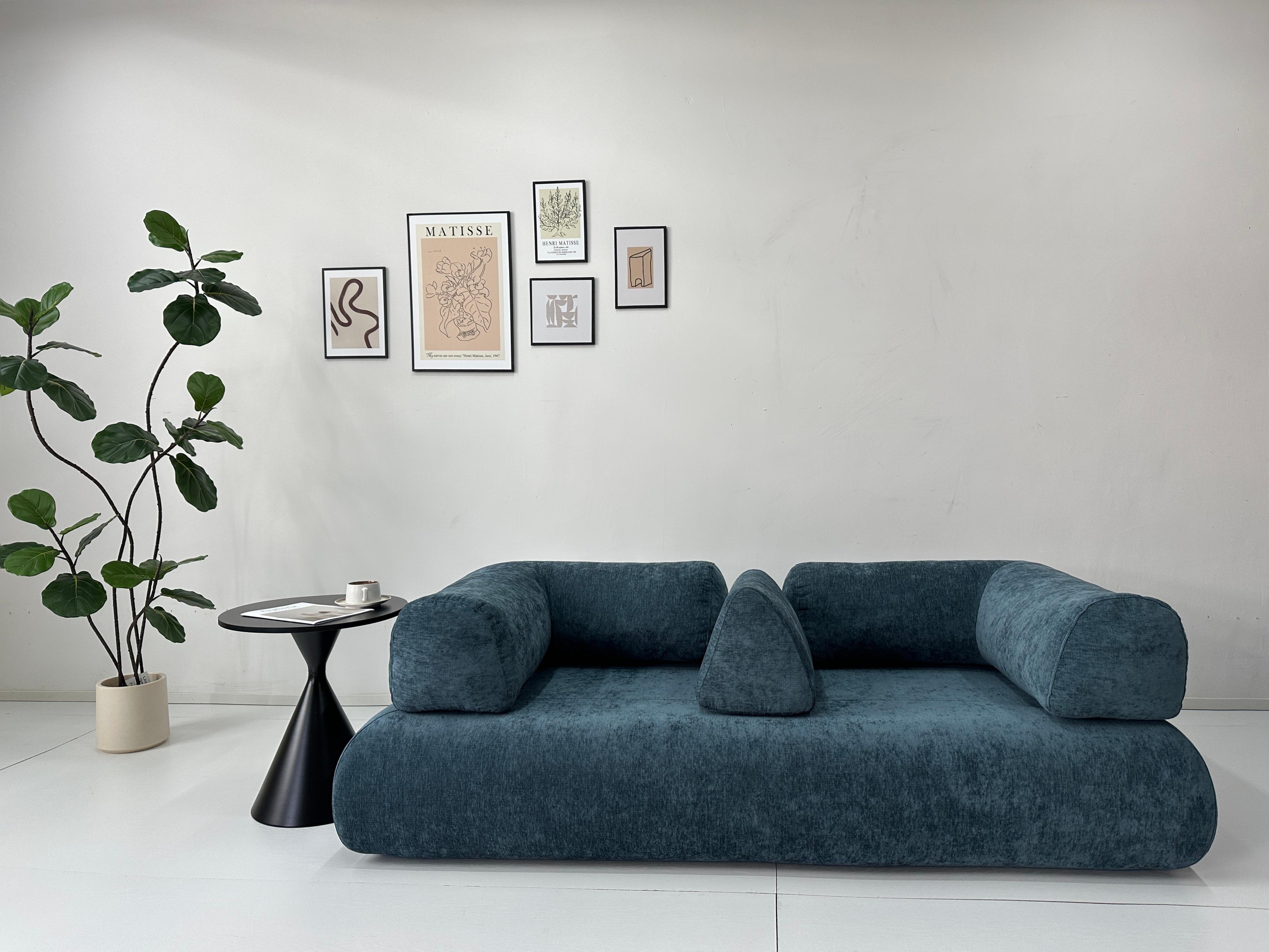 Divano a compressione comoda per soggiorno