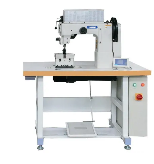 Double Needle Post Bed Ornamental Stitch Sewing Machine