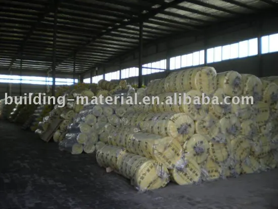 Glass wool insulation felt