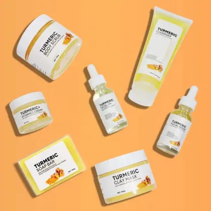 Whitening Moisturizing Facial Cream with Turmeric: Effective for Dark Spot Removal and Brightening