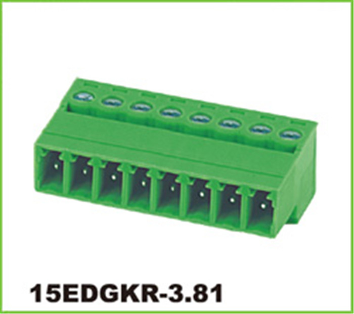 3.81 มม. Pitch Pluggable Electric Terminal Blocks