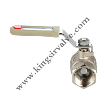 Nickel plated ball valves