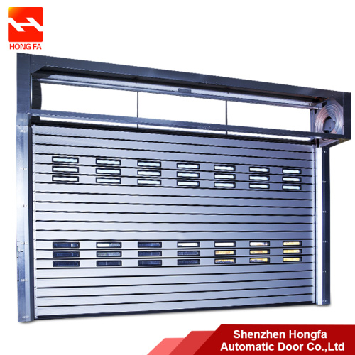 Industrial Aluminum Alloy Spiral Shutter Door