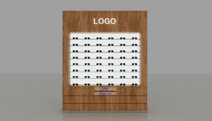 Custom Optical Shop Cabinet Sunglasses Display Showcases