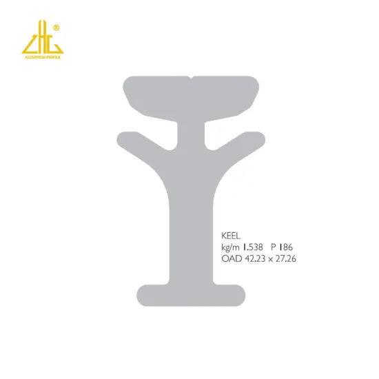 Aluminum Profiles for Boat Keel and Marine Chine Keelboat (5083 5086)