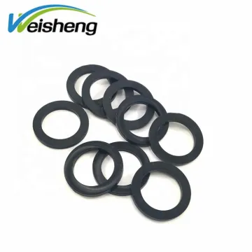 WS-Seals OEM Round Black Nylon Plastic Flat Washer