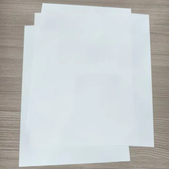 Rigid Inkjet Printable PVC Milk White Sheet