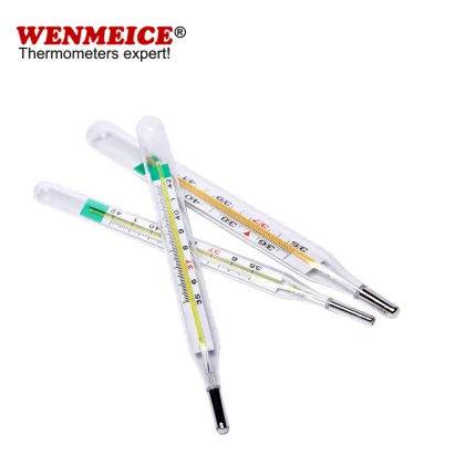Clinical Glass Thermometer Mercury-Free Mercury Thermometer