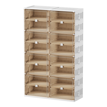 Hot Selling Movable Plastic Shoe Racks & Cabinets for Living Rooms