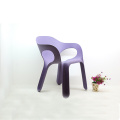 Utomhus Armstöd Stacking Plastic Lounge Easy Chair