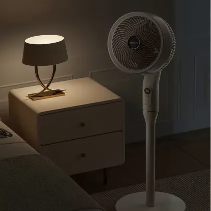 Smart Home 8-Inch Floor Standing Fan