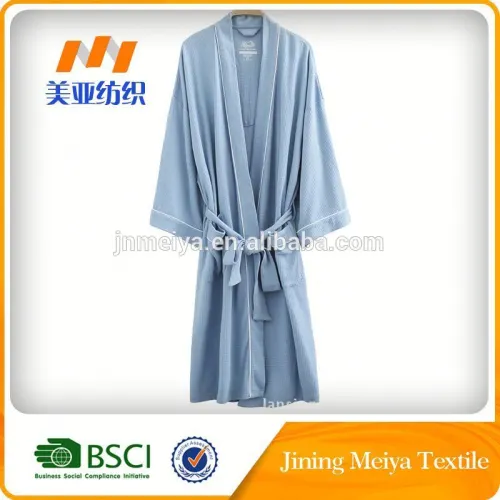 Hotel Waffle Bathrobe Terry Bathrobe Velour Bathrobe, High Quality