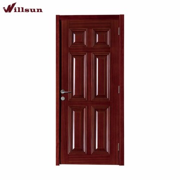 Customized Size And Material Indoor Wooden Doors Panel Design