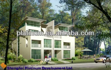 Prefabricated Twin House in Steel