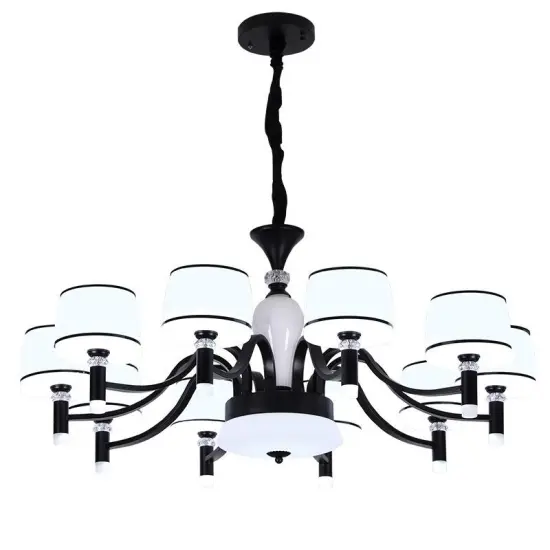 INSHINE White And Black Metal Pendant Light