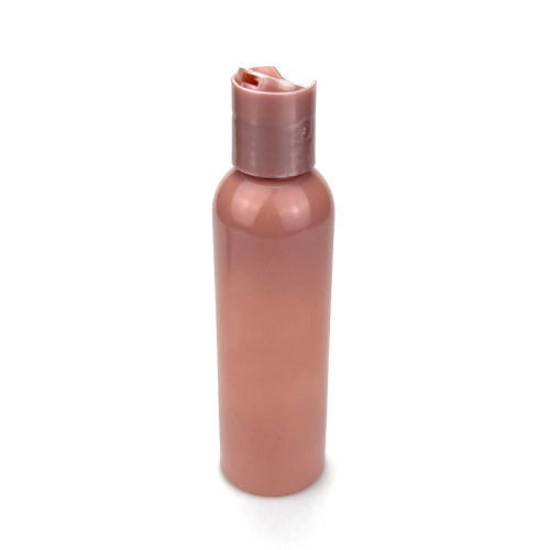 100 ml 150 ml 250 ml bouteilles de lotion rose en plastique vide Appuyez sur le capuchon du disque