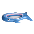 Anpassad ny PVC uppblåsbar Shark Beach Lake Floats