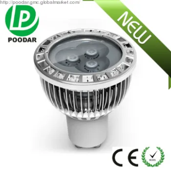 Shenzhen poodar  LED ceiling light Dimmable GU10  5w 2700K
