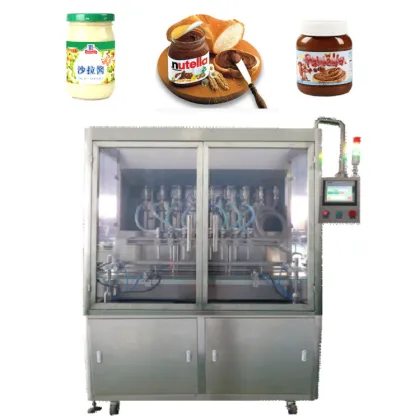 Tomato Ketchup Jam Salsa Sauce Paste Filling Machine