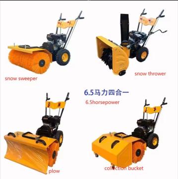 Hand-Operated Snow Dispersal System