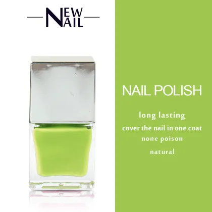 High Quality Oil-Based Nail Lacquer with Natural, No-Smelt Colorful Finish - Free Samples Available