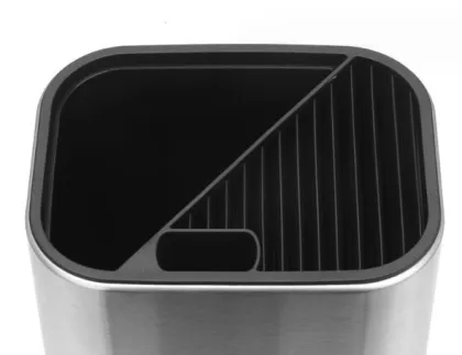 Stainless Steel Knife Block Holder Stand - Multifunctional Storage Knife Holder