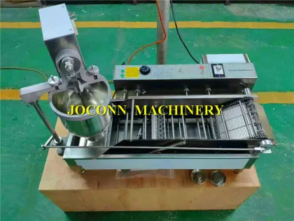 Electric 10cm Bagel and Donut Frying Machine - Former Fryer for Commercial Use