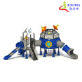 Galaxy Space Slide Playset untuk Kegembiraan Luar Ruangan Anak