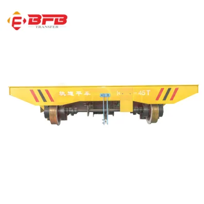 Rail Transfer Traverser for Transportation Between Halls