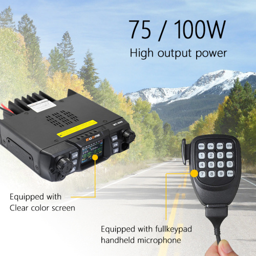 ECOME MT-690 30 WATT IN Vehicle Mouted Walkie Talkie Base Station Ham Mobile Radio