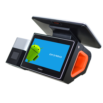 Lettore di schede MSR integrato all'ingrosso Sistema POS Android con touchscreen da 15,6 "