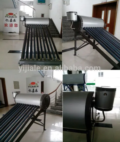 2016 New design ETC solar water heater price for India market