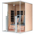 Sauna de infrarrojos lejanos para el hogar sauna de sauna de lujo lejos de sauna infrarroja por 2