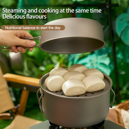 Pure Titanium Outdoor Cookware Set