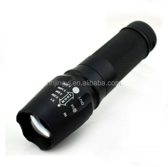10W High Power Rechargeable LED Flashlight: 1100 Lumen, Tactical, Waterproof, and Shockproof with USB Charging for Emergencies