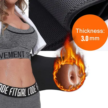 2022 Neoprene Stomach Wrap Tammy Trimmer Waist Trainer with Detachable Straps & Cellphone Pocket