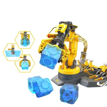 3 in 1 Tăng hơi tự lắp ráp máy cơ khí cơ khí trẻ em thủy điện