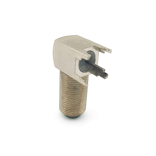 Female Solder F-type PCB Mount RF Coaxial Connector