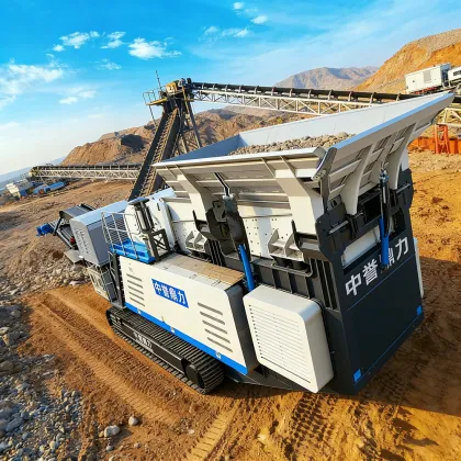 Mobile Screening Unit with Vibrating Technology