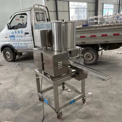 Automatic Metal Burger Press: Hamburger Steak Forming Machine