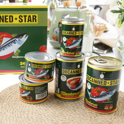 wholesome mackerel intomato sauce