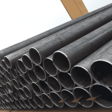 Welded straight seam submerged arc welded steel pipes