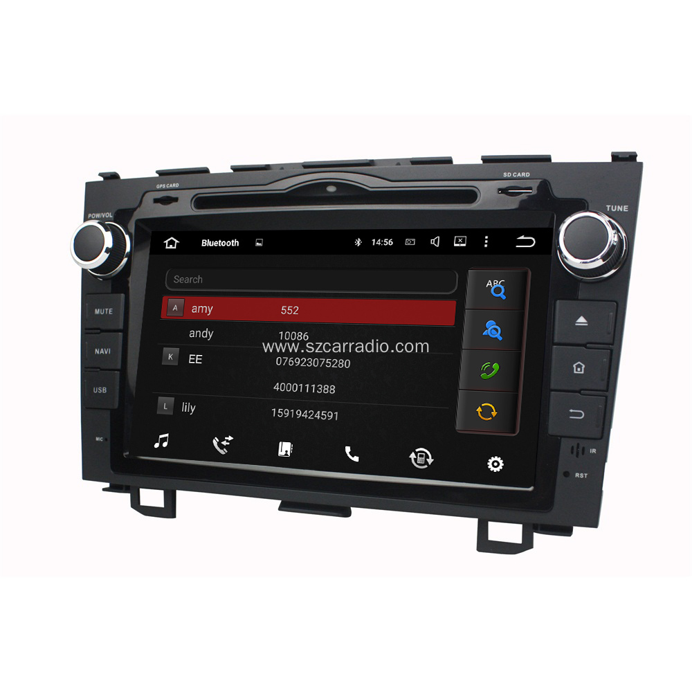 Android 6.0 PX5 car DVD for Honda CRV